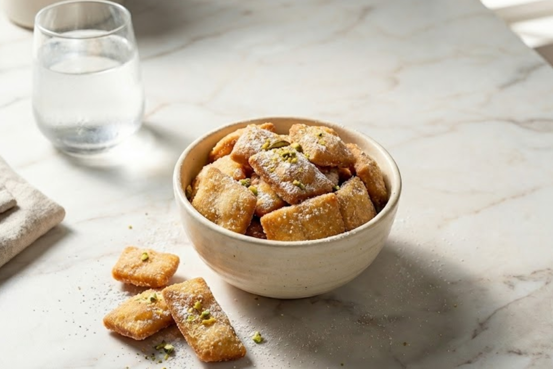 Desi Ghee Cheeni Thekua